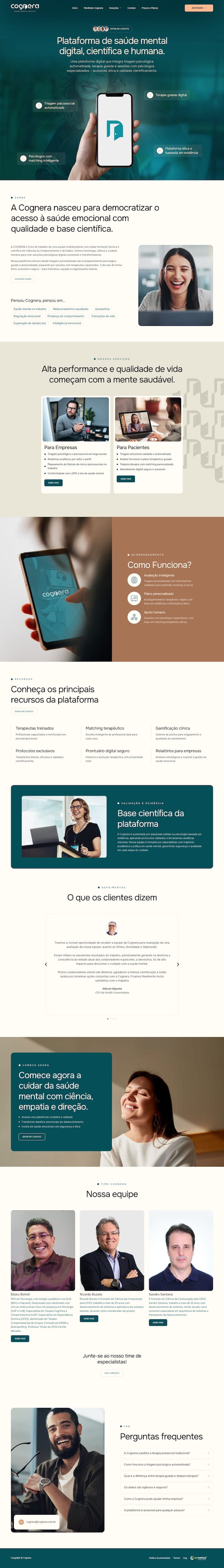 Site Institucional WordPress Cognera