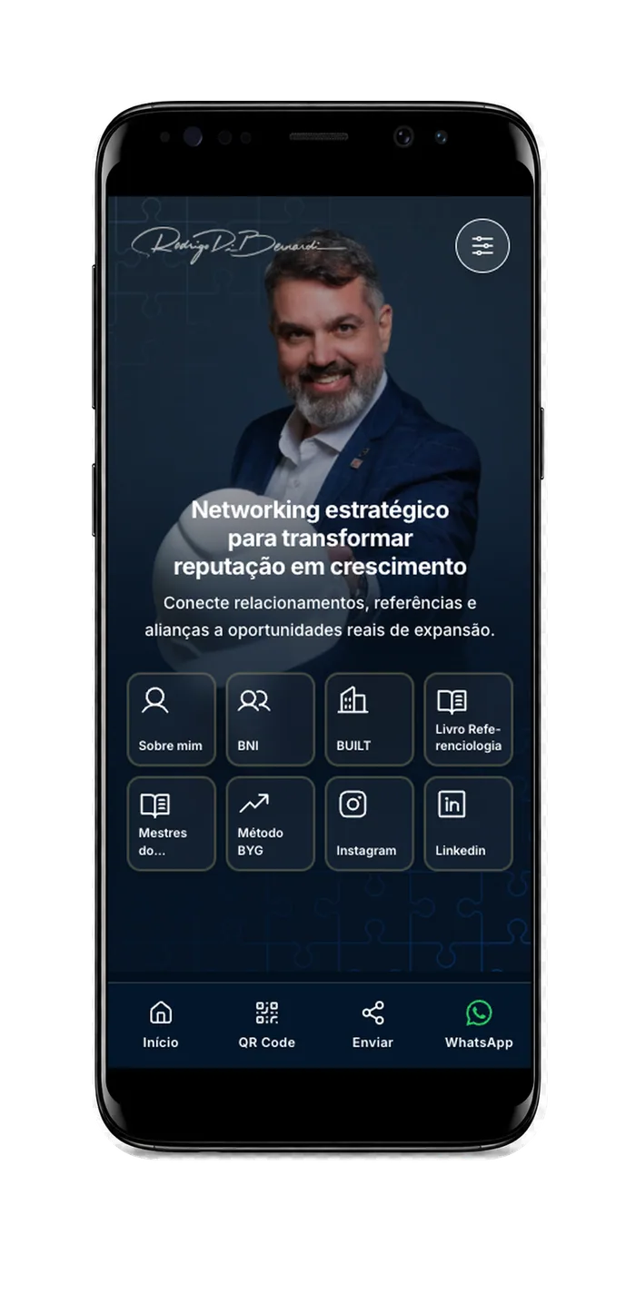 Visão no Celular de Rodrigo Di Bernardi